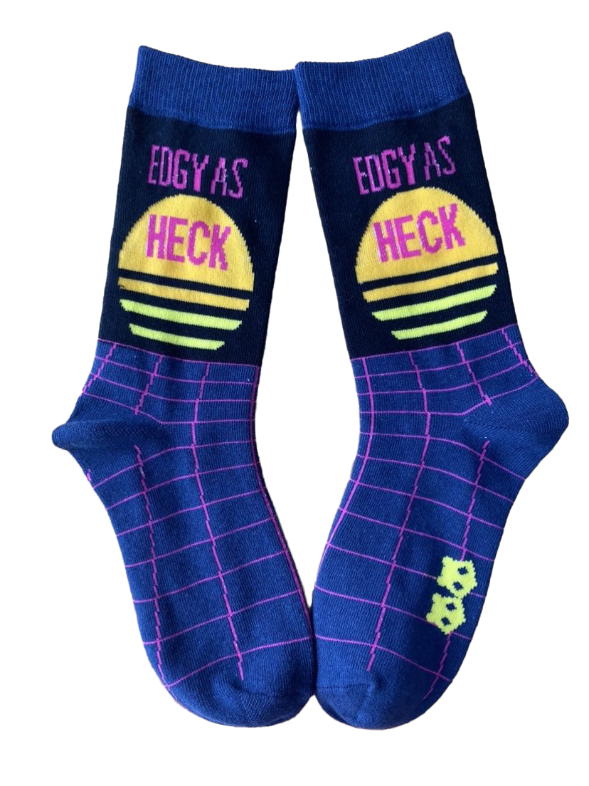 Edgy as Heck Womens Socks