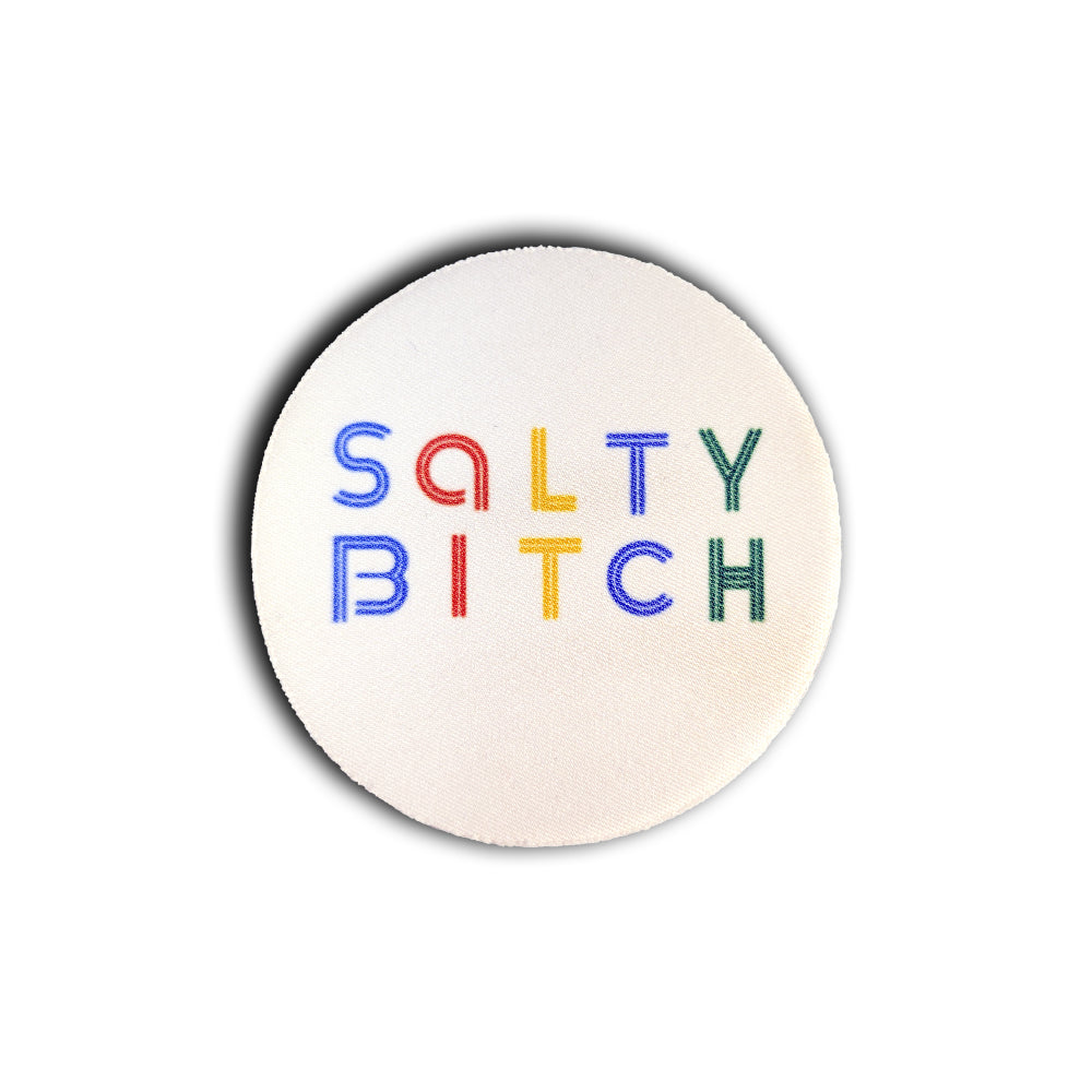 Salty Bitch Car Coaster