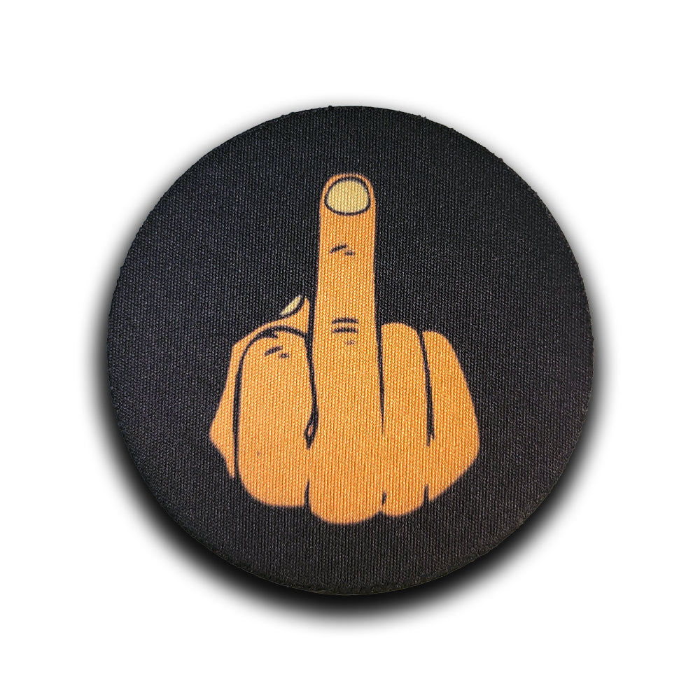 Middle Finger Car Coaster