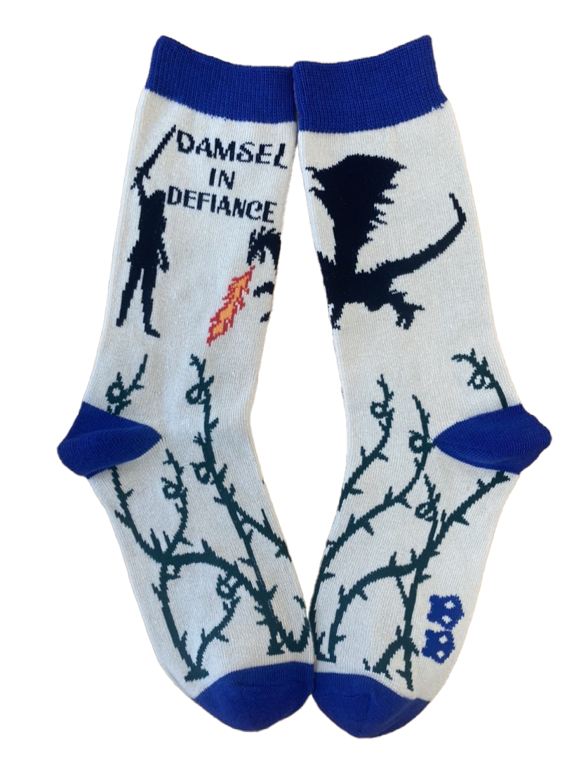 Damsel in Defiance Womens Socks
