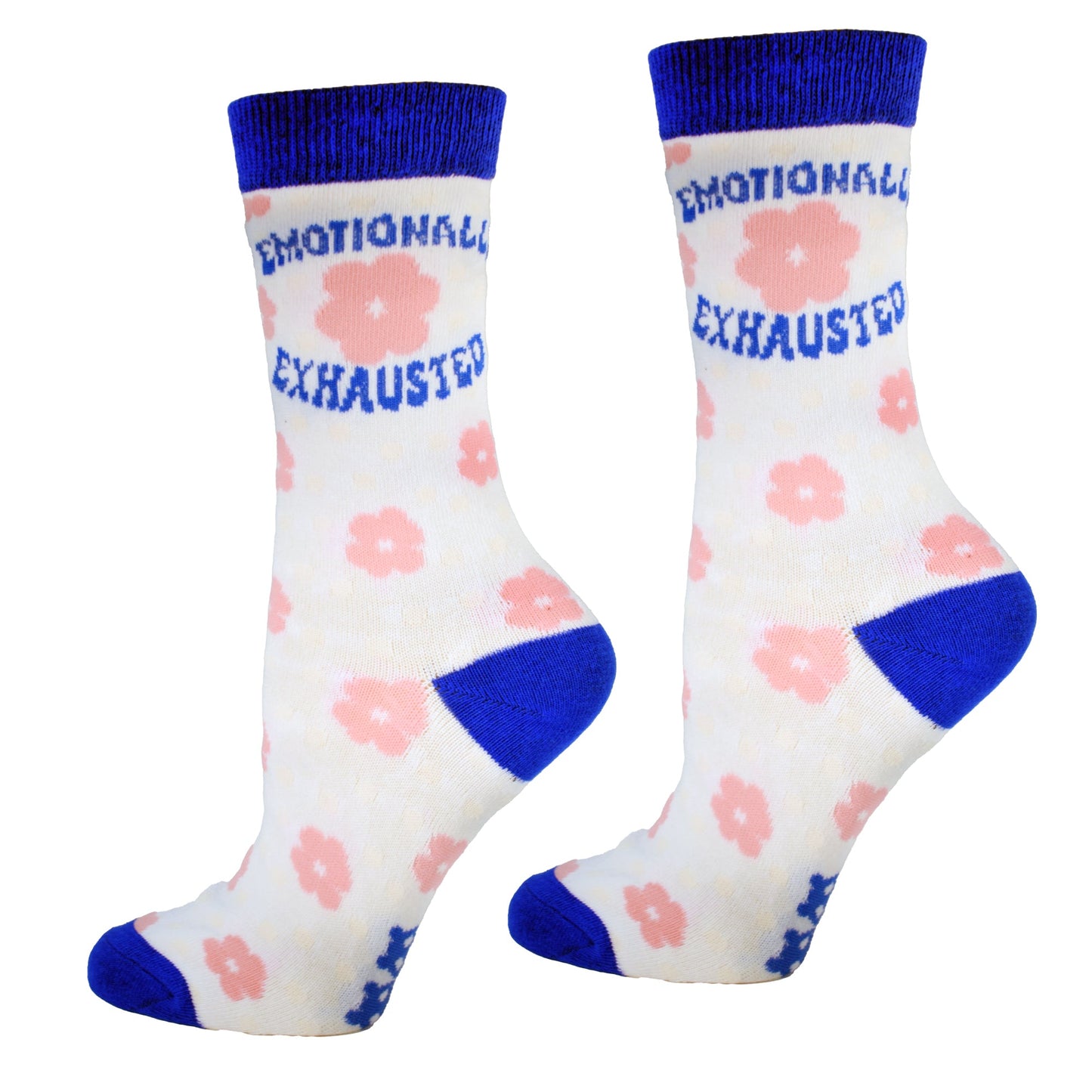 Emotionally Exhausted Womens Socks