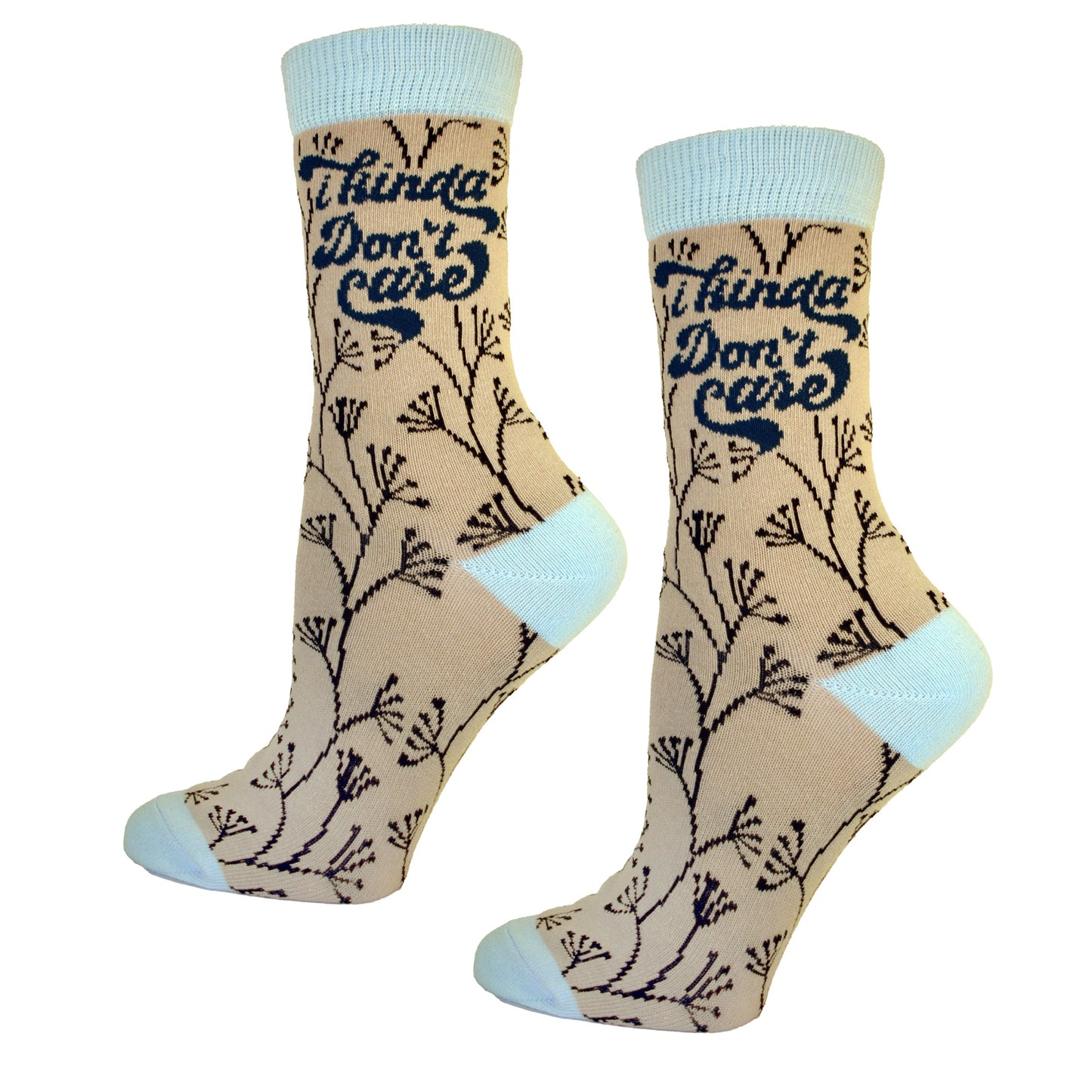 I Kinda Don't Care Women's Socks