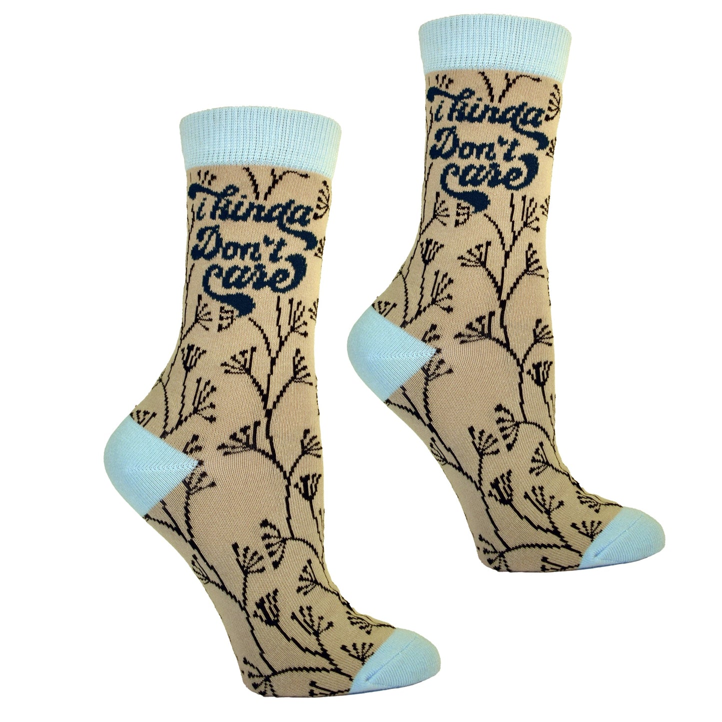 I Kinda Don't Care Women's Socks