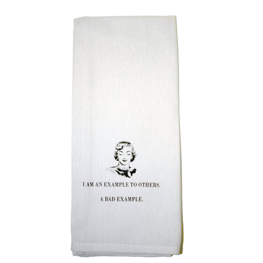 I Am An Example Tea Towel