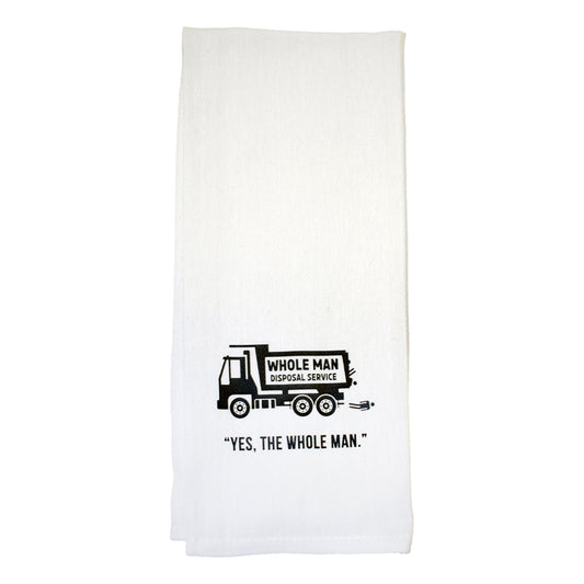 Whole Man Disposal Service Tea Towel